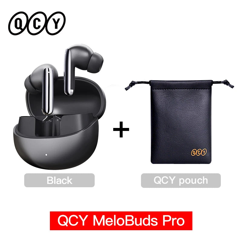 QCY MeloBuds Pro ANC Wireless Earbuds – Bluetooth 5.3 Hi-Res LDAC, 34H Battery