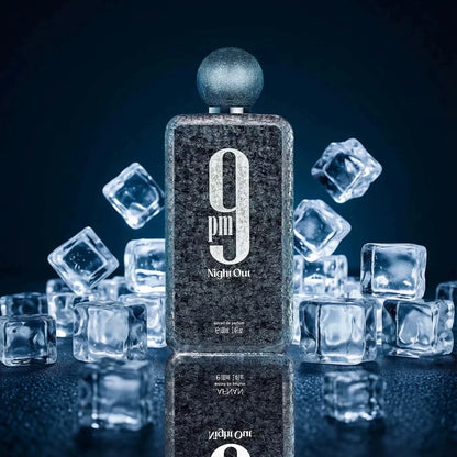 9 PM Night Out Extrait de Parfum Men's perfume spray, Oriental Spicy Flavor 100ml