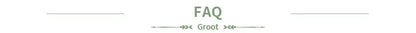 Home Decoration Crafts Miniature Model Office Desktop Display Cartoon Groot Figurines Handicrafts Decor Tree Man Ornament 5CM
