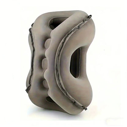 Upgraded Inflatable Air Cushion Travel Pillow Headrest Chin Support Cushions for Airplane Plane Car Office Rest Neck Nap Pillows