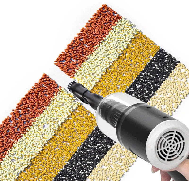 9000Pa Wireless Car Vacuum Cleaner – Portable USB Wet &amp; Dry Cleaner