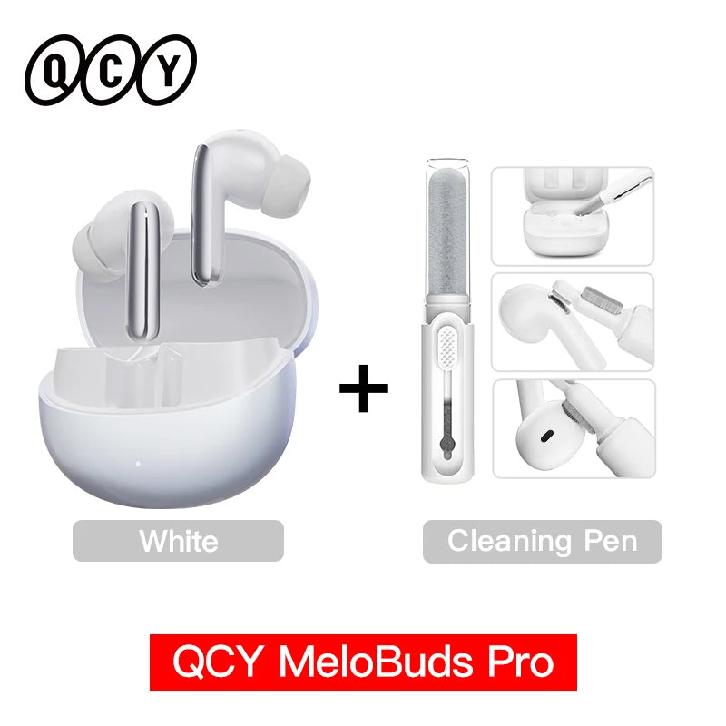 QCY MeloBuds Pro ANC Wireless Earbuds – Bluetooth 5.3 Hi-Res LDAC, 34H Battery