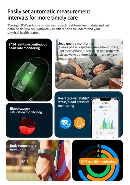 Smart Fitness Bracelet with Heart Rate & Blood Pressure Monitor – Waterproof Tracker