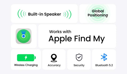 Wireless charger charging tracking card wallet locator smart mini tag for iphone device find my tag replacement