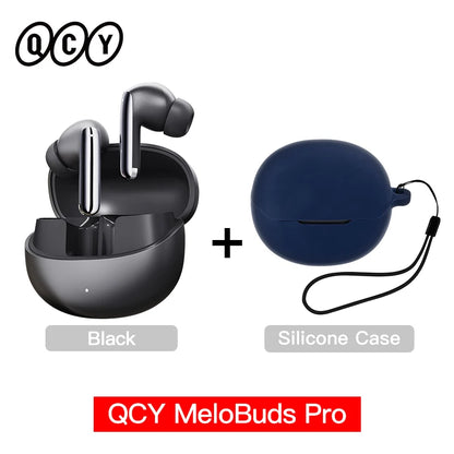 QCY MeloBuds Pro ANC Wireless Earbuds – Bluetooth 5.3 Hi-Res LDAC, 34H Battery