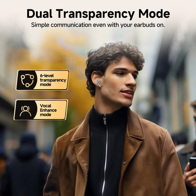 QCY MeloBuds Pro ANC Wireless Earbuds – Bluetooth 5.3 Hi-Res LDAC, 34H Battery