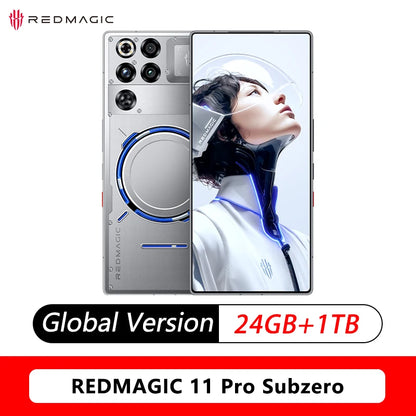 هاتف الألعاب RedMagic 11 Pro الذكي — سنابدراجون 8 إيليت، بطارية 7500 مللي أمبير