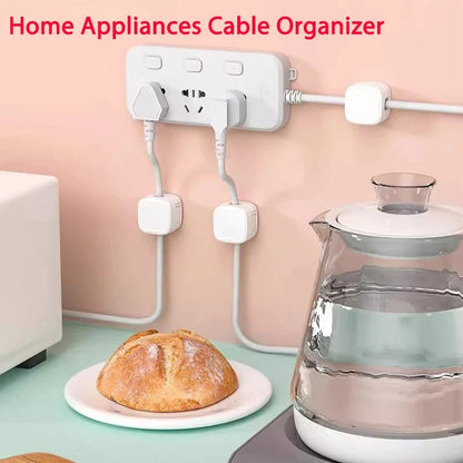 Magnetic Cable Clips – Adhesive Cord Organizer for Desk &amp; Office