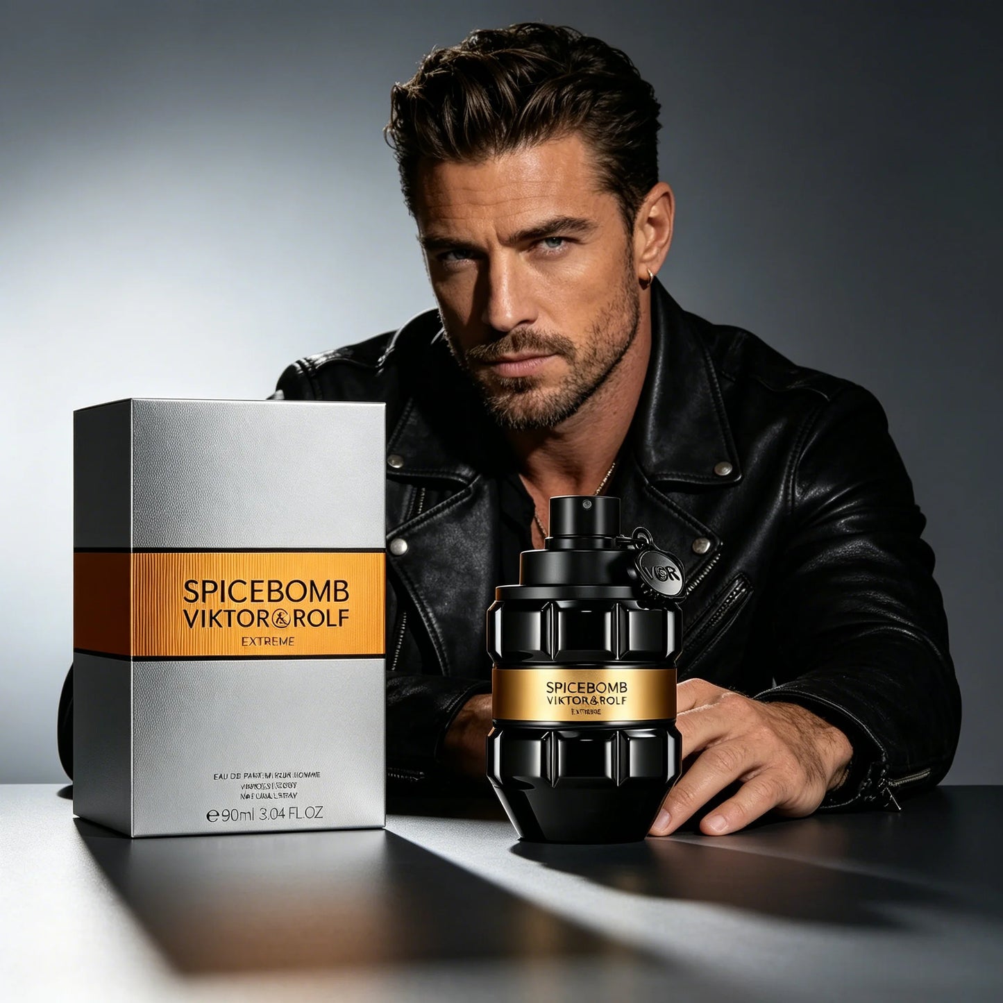 Woody & Spicy Cologne for Men With Notes of Amber & Vanilla - Viktor Rolf - Spicebomb Extreme Eau De Parfum