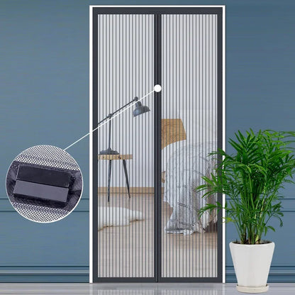 Magnetic Mosquito Net Curtain – Self-Closing Door Screen for Ventilation