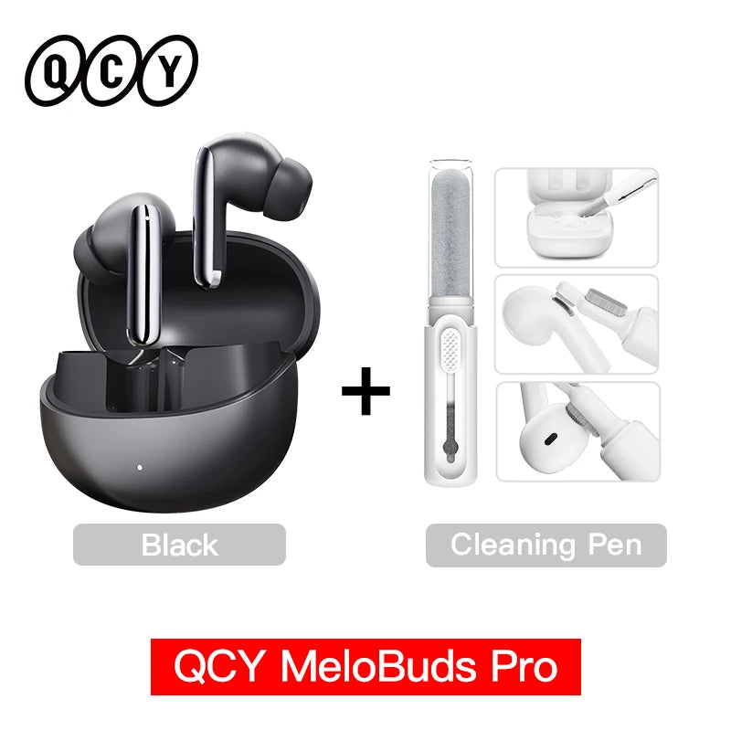 QCY MeloBuds Pro ANC Wireless Earbuds – Bluetooth 5.3 Hi-Res LDAC, 34H Battery