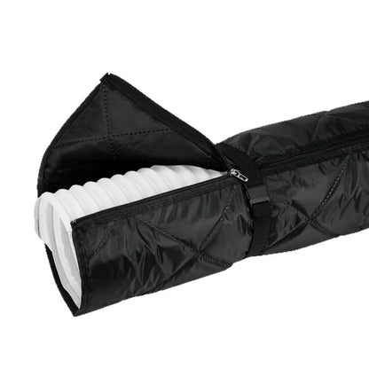 Adjustable Straps Air Conditioner Hose Cover Waterproof with 2 Buckle Straps Hose Insulation Cover Heat Insulation Protective