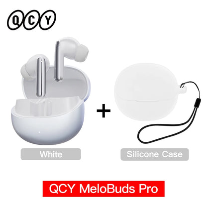 QCY MeloBuds Pro ANC Wireless Earbuds – Bluetooth 5.3 Hi-Res LDAC, 34H Battery