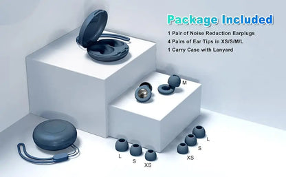 Waterproof Silicone Ear Plugs – Noise-Reduction Set for Sleep &amp; Swimming
