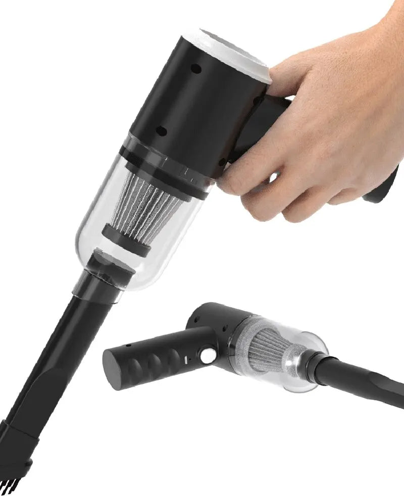 9000Pa Wireless Car Vacuum Cleaner – Portable USB Wet &amp; Dry Cleaner