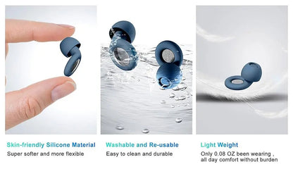 Waterproof Silicone Ear Plugs – Noise-Reduction Set for Sleep &amp; Swimming