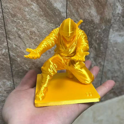 Ninja 3D Printed Desktop Organizer Pen Holder Multi-Functional Pen Stand Creative Gift Cultural and Creative Desktop Decoration