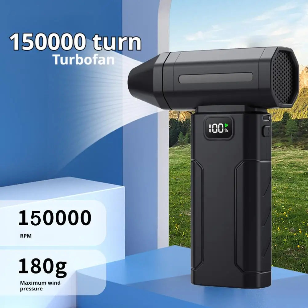 X8 Brushless Turbo Air Blower – 150,000RPM Portable Dust Cleaner