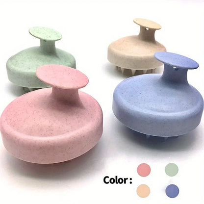 Silicone Scalp Massage Brush – Shampoo &amp; Body Wash Brush