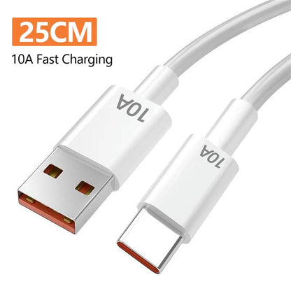 شاحن جداري GaN USB-C سريع 240 واط بخمسة منافذ – محول حائط متعدد الأجهزة للآيفون وسامسونج