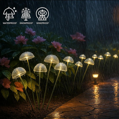 Solar Mushroom Garden Lights – Waterproof LED Pathway Decor