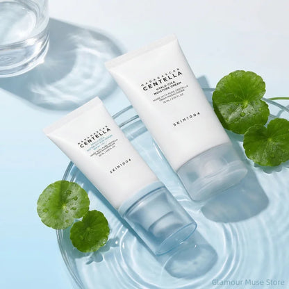 Korean Centella Hyalu-Cica SPF50 Sun Serum & Moisture Cream Skincare Set