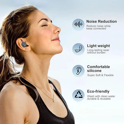 Waterproof Silicone Ear Plugs – Noise-Reduction Set for Sleep &amp; Swimming