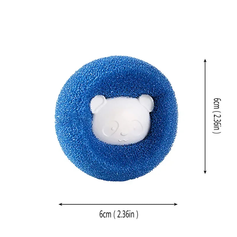 Reusable Pet Hair Remover Ball – Laundry &amp; Lint Catcher for Cats &amp; Dogs
