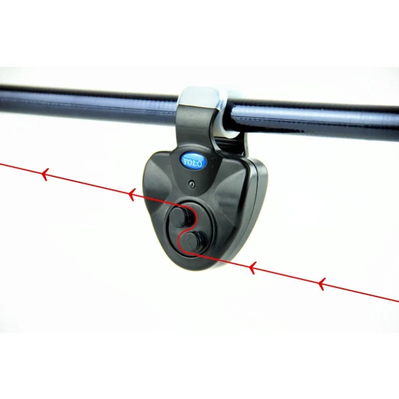 Electronic Fishing Bite Alarm – Loud Siren Rod Buzzer with Battery