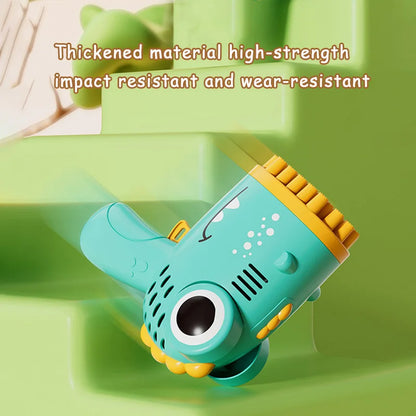 Dinosaur Bubble Machine – Handheld Electric Bubble Gun for Kids