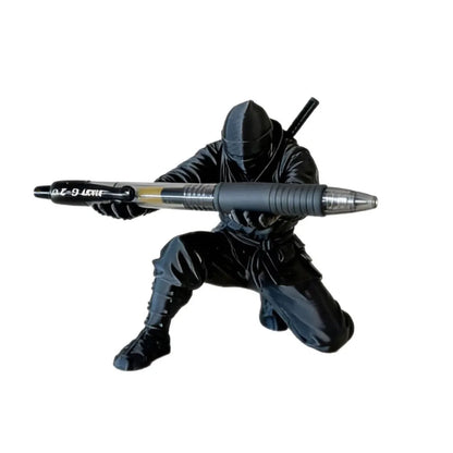 Ninja 3D Printed Desktop Organizer Pen Holder Multi-Functional Pen Stand Creative Gift Cultural and Creative Desktop Decoration