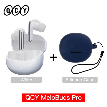 QCY MeloBuds Pro ANC Wireless Earbuds – Bluetooth 5.3 Hi-Res LDAC, 34H Battery