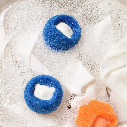 Reusable Pet Hair Remover Ball – Laundry &amp; Lint Catcher for Cats &amp; Dogs