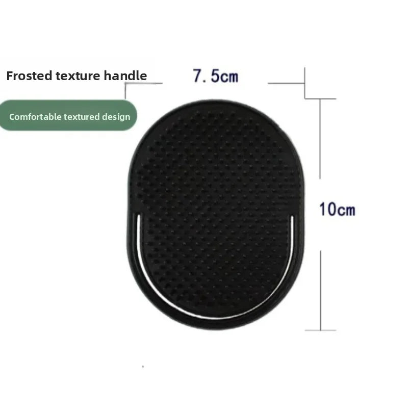 Silicone Facial Cleansing Brush – Manual Face Wash Scrubber for Men & Women