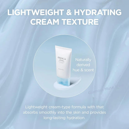Korean Centella Hyalu-Cica SPF50 Sun Serum & Moisture Cream Skincare Set