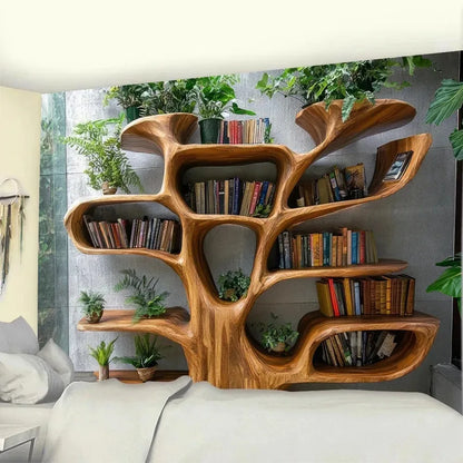 نسيج غابات الشمال - معلقة جدارية مطبوعة عالية الدقة، أحجام متعددة
