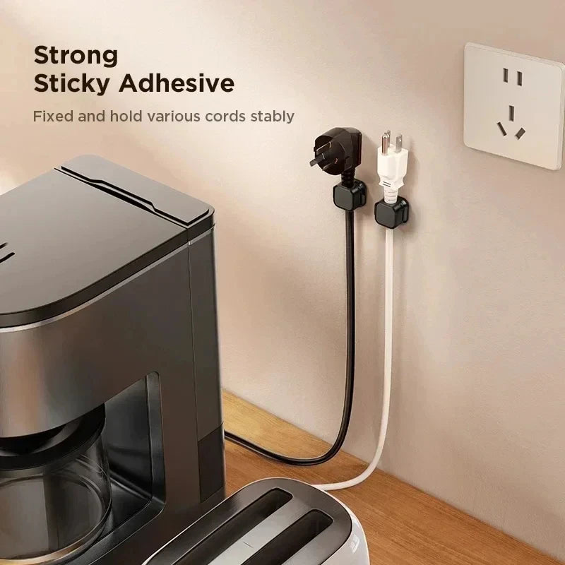 Magnetic Cable Clips – Adhesive Cord Organizer for Desk &amp; Office