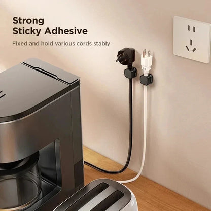 Magnetic Cable Clips – Adhesive Cord Organizer for Desk &amp; Office