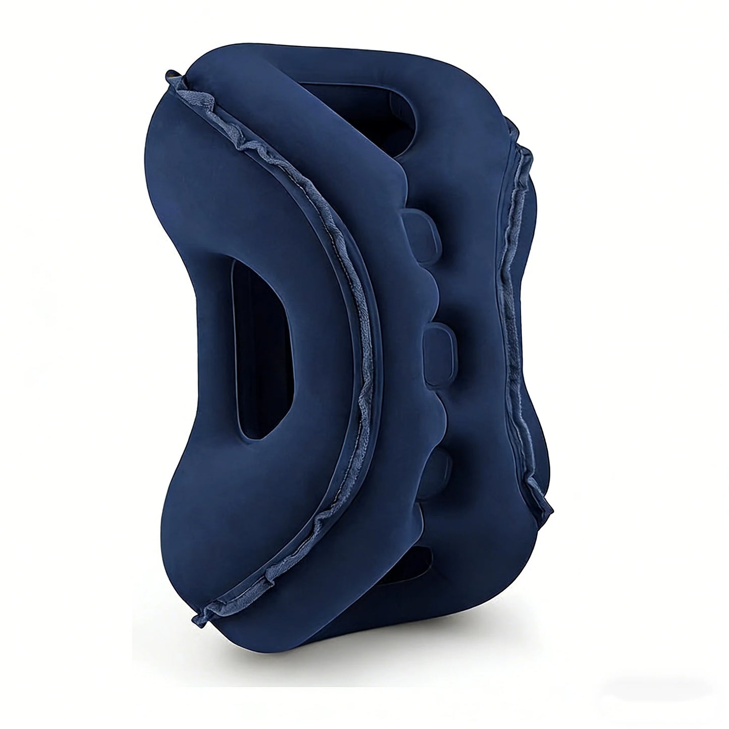 Upgraded Inflatable Air Cushion Travel Pillow Headrest Chin Support Cushions for Airplane Plane Car Office Rest Neck Nap Pillows