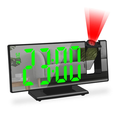 منبه عرض على الحائط 180 درجة - شاشة LED لدرجة الحرارة