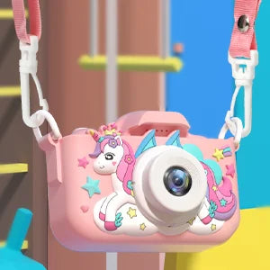 1080P Kids Digital Camera – HD Toddler Video Camera with Silicone Case