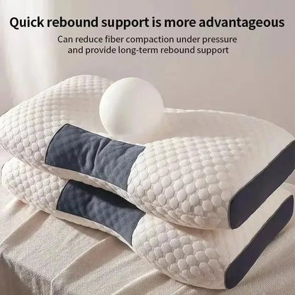 Pillow Pillow Core Neck Pillow Middle-aged and Elderly Adult Special Pillow Household Single Student Dormitory Pillow