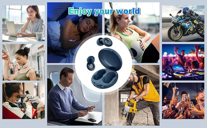 Waterproof Silicone Ear Plugs – Noise-Reduction Set for Sleep &amp; Swimming