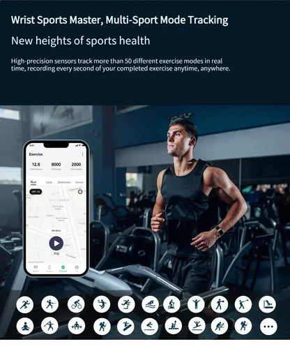 Smart Fitness Bracelet with Heart Rate & Blood Pressure Monitor – Waterproof Tracker