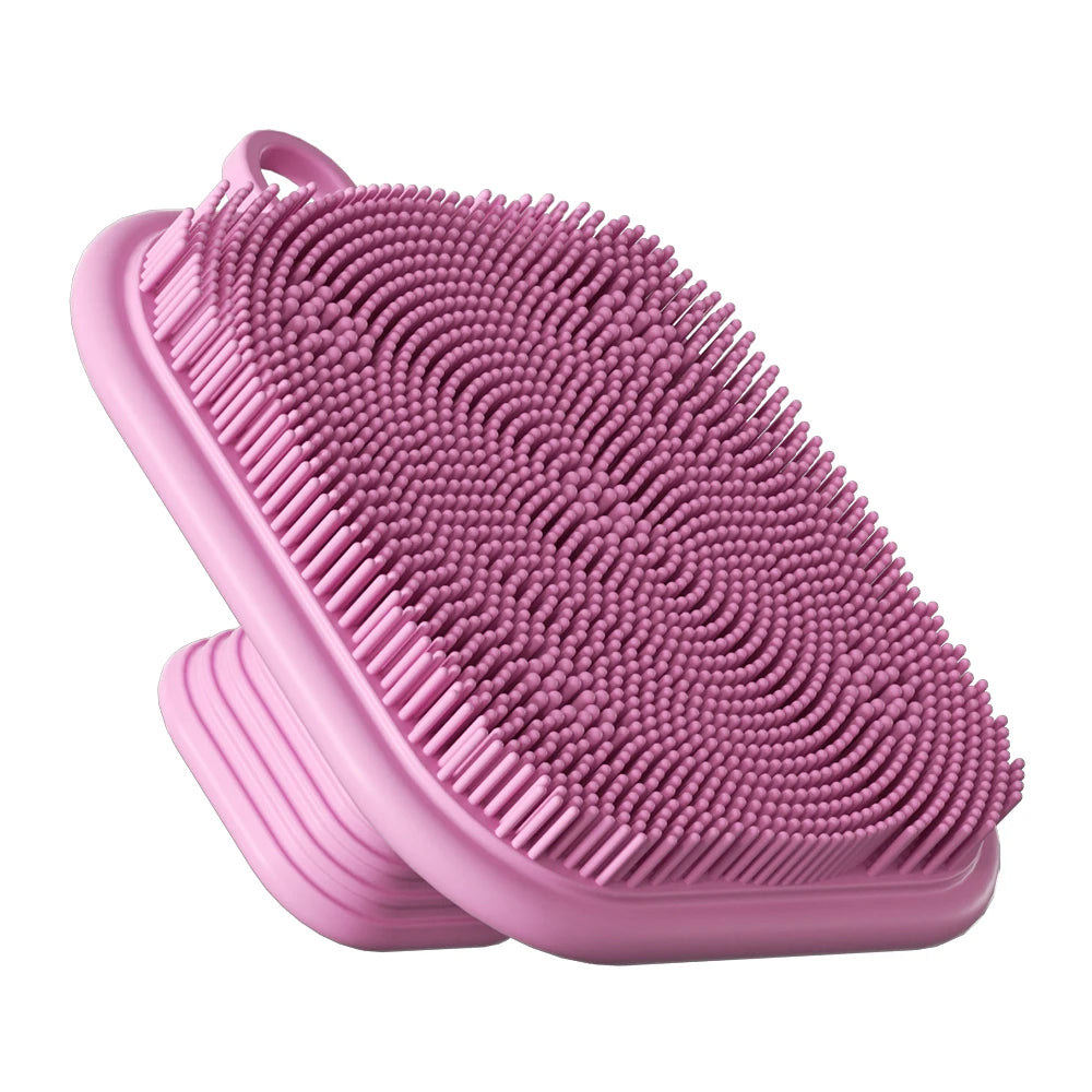 Silicone Facial Cleansing Brush – Manual Face Wash Scrubber for Men & Women