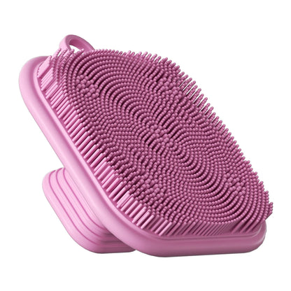 Silicone Facial Cleansing Brush – Manual Face Wash Scrubber for Men & Women