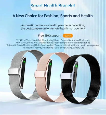 Smart Fitness Bracelet with Heart Rate & Blood Pressure Monitor – Waterproof Tracker