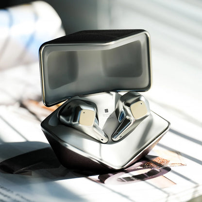 سماعات أذن لاسلكية داخل الأذن من HIFIMAN SVANAR، بخاصية إلغاء الضوضاء، بتقنية بلوتوث، بصوت عالي الدقة (Hi-Fi)، مع DAC من Hymalaya، ومحرك غشاء طوبولوجي، بمعيار IPX5.