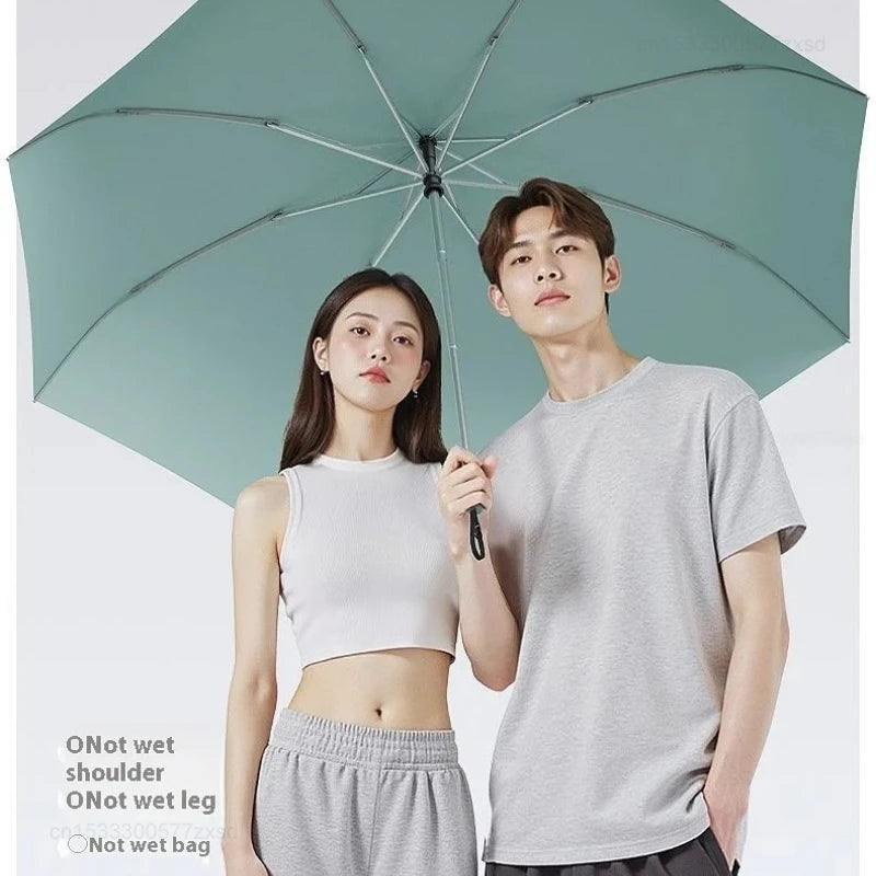 ZUODU Fully Automatic Reverse-Folding Umbrella Durable Wind-resistant Umbrella Rainproof UV Resistant Umbrella Sun Protection