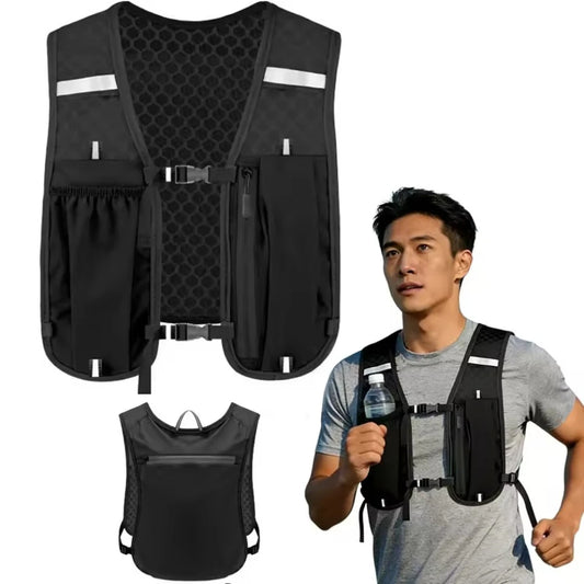Running Hydration Vest – Breathable Water-Resistant Backpack for Marathons & Trails